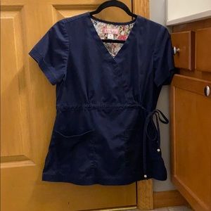 2 shirts & 1 pants, Koi dark blue nursing scrubs!